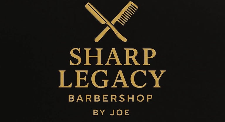 Sharp Legacy Barbershop Logo